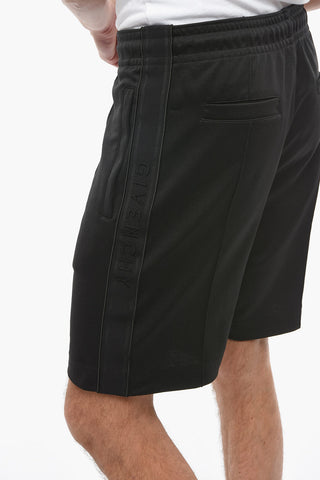 Shorts con Coulisse e Bande Logate Laterali