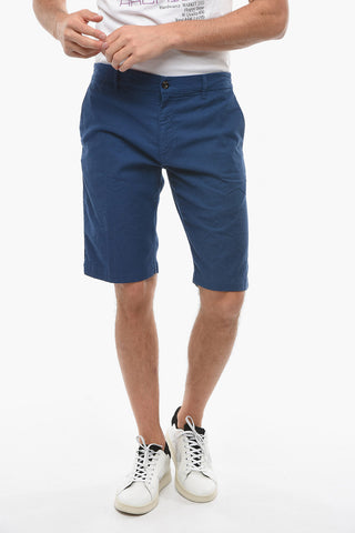 Cotton and Flax MAUI Shorts with Drawstring Waist
