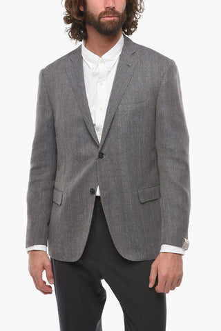 Blazer 2 Bottoni GATE Motivo Herringbone