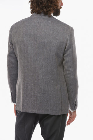 Blazer 2 Bottoni GATE Motivo Herringbone