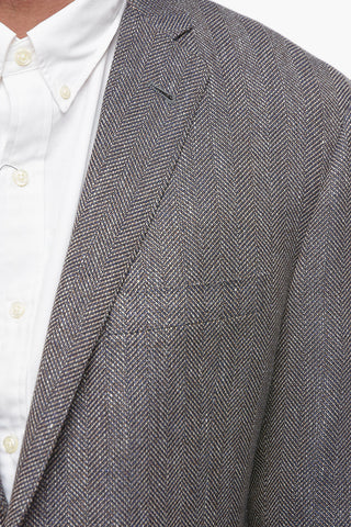 Blazer 2 Bottoni GATE Motivo Herringbone