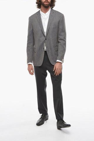 Blazer 2 Bottoni GATE Motivo Herringbone