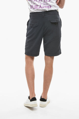 Single Pleat Shorts with Belt Loops