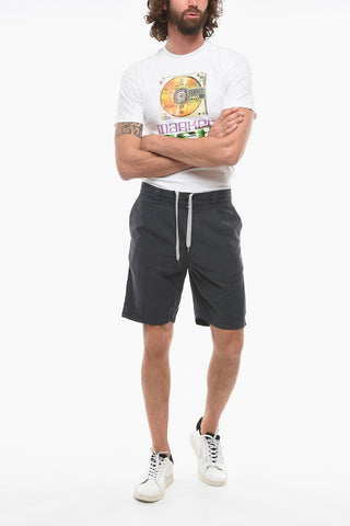 Single Pleat Shorts with Belt Loops