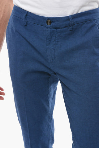 Cotton and Flax Slim Fit NEWTOWN Pants