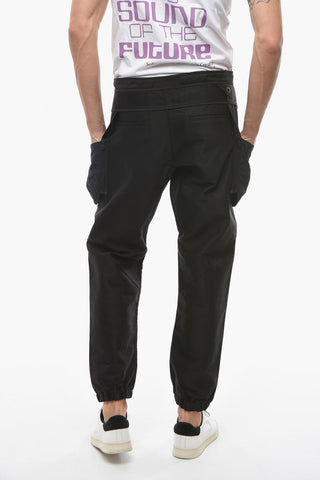 Multipocket Utility Trousers with Safety Belt