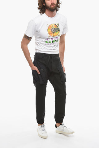 Multipocket Utility Trousers with Safety Belt