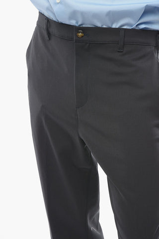 Pantaloni MITTE in Tinta Unita con Elastico in Vita