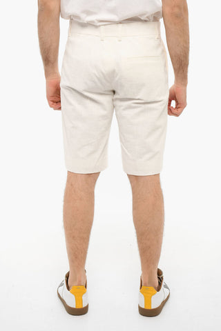 Shorts TAILORED In Cotone Fiammato 