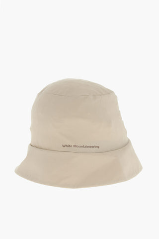 Cappello da Pescatore in Nylon con Stampa Logo