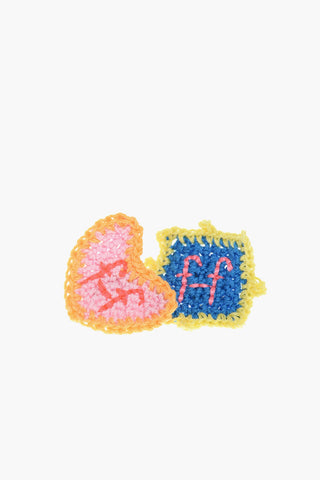 Crochet Earrings with Butterfly Closure
