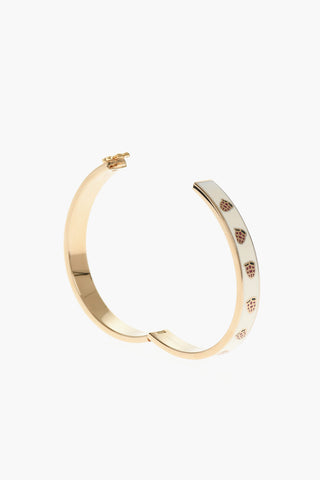 Brass KIRA Bracelet with Snap Fastening