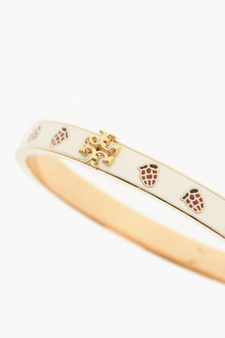 Brass KIRA Bracelet with Snap Fastening