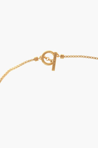 Collana a Catena con Corno Pendente
