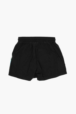 Costume Da Bagno Boxer Sport con Stampa