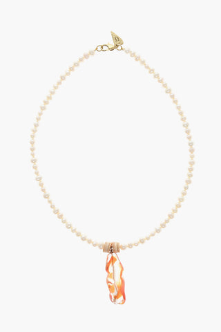 Collana Choker di Perle con Pendente
