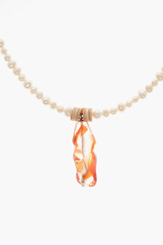 Collana Choker di Perle con Pendente