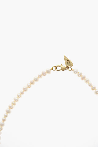Collana Choker di Perle con Pendente