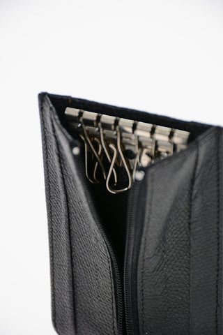 Portachiavi in Pelle con Zip