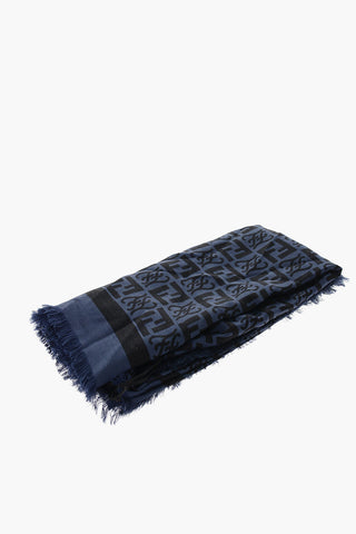 Wool and Silk FENDIGRAPHY Scarf