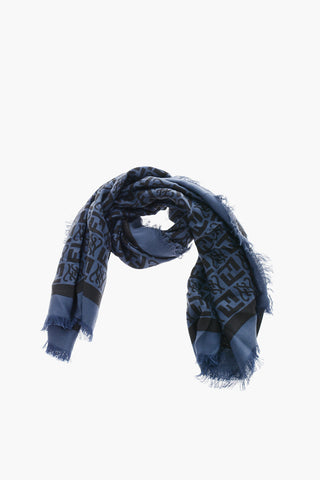 Wool and Silk FENDIGRAPHY Scarf