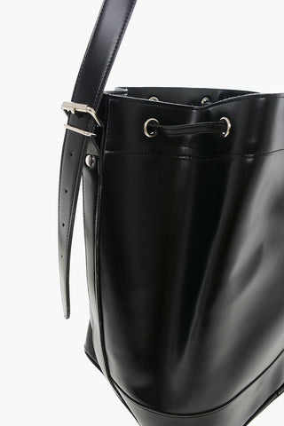 Vegan Leather Bucket Bag