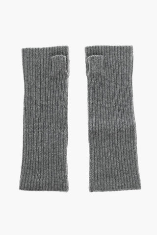 Guanti Fingerless in Cashmere a Costine