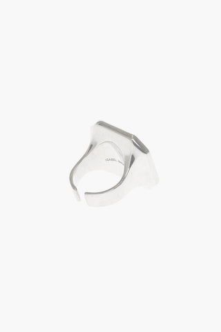 Anello Sigillo con Maxi Pietra Lucida