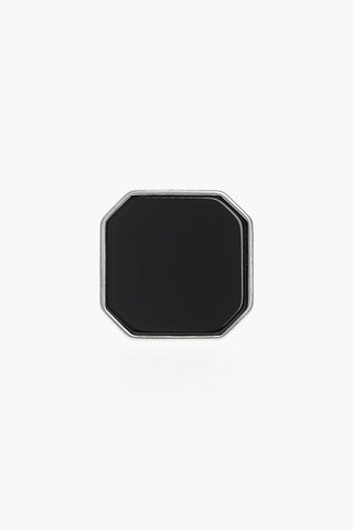 Signet Ring with Maxi Polished Stone
