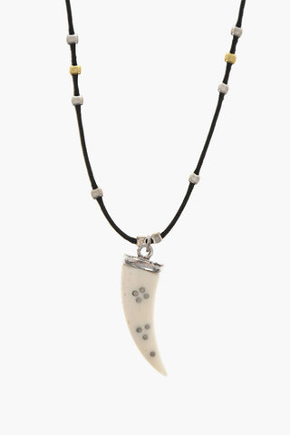 Collana AIMABLE con Osso di Bufalo
