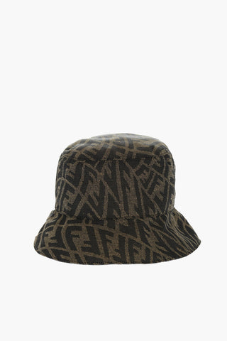 Canvas Bucket with Monogram Print