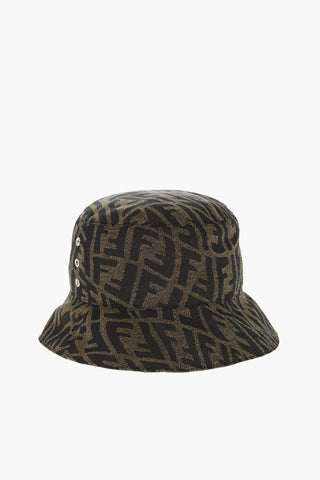 Canvas Bucket with Monogram Print