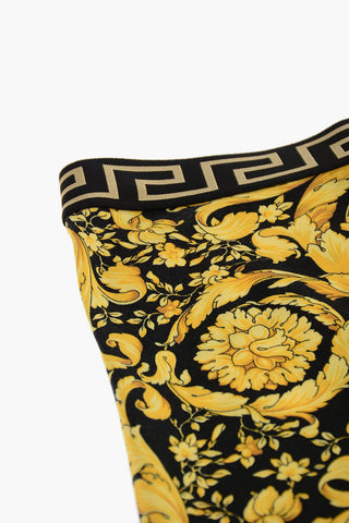 Baroque Printed Stretch Cotton Leggings