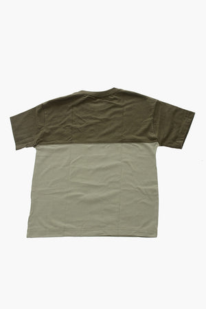 ALL STAR Crew Neck T-Shirt RELAXED Two-Tone with Embossed Logo