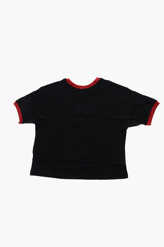 AIR JORDAN Zweifarbiges T-Shirt mit Rundhalsausschnitt