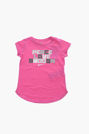 Rundhals-T-Shirt Mit Frontprint