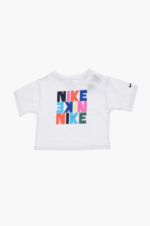 T-Shirt mit Rundhalsausschnitt und bedrucktem Logo