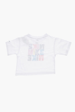 T-Shirt mit Rundhalsausschnitt und bedrucktem Logo
