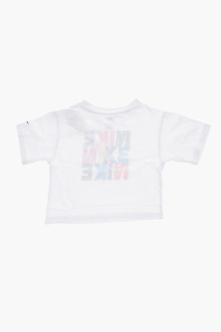 T-Shirt mit Rundhalsausschnitt und bedrucktem Logo