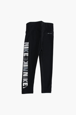 Leggings Dri-Fit con Logo Stampato