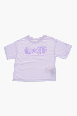 ALL STAR CHUCK TAYLOR T-Shirt Girocollo con Logo Stampato