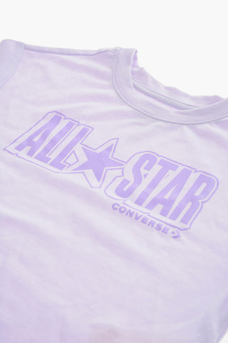 ALL STAR CHUCK TAYLOR Crewneck T-Shirt with Printed Logo