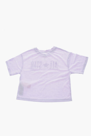 ALL STAR CHUCK TAYLOR T-Shirt Girocollo con Logo Stampato