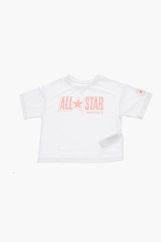 ALL STAR CHUCK TAYLOR Crewneck T-Shirt with Contrasting Logo Print
