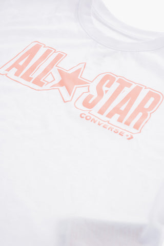 ALL STAR CHUCK TAYLOR Crewneck T-Shirt with Contrasting Logo Print