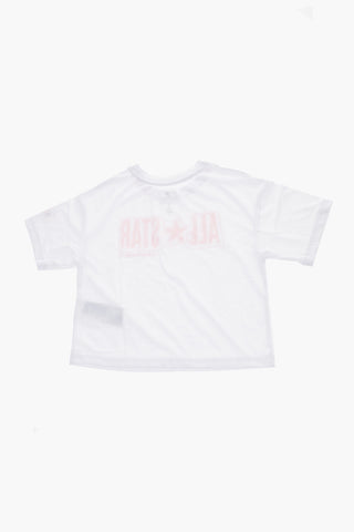 ALL STAR CHUCK TAYLOR Crewneck T-Shirt with Contrasting Logo Print