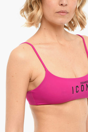 Top Bikini ICON con Stampa