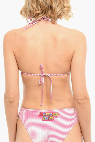SWIM Striped Bikini Bra