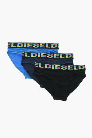 Cotton Stretch UMBR-ANDRE 3 Pairs of Slips Set with Drawstring Waist