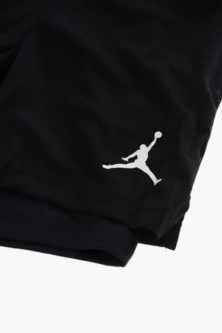 AIR JORDAN Double Fabric TRAINING Shorts with Drawstring Waist